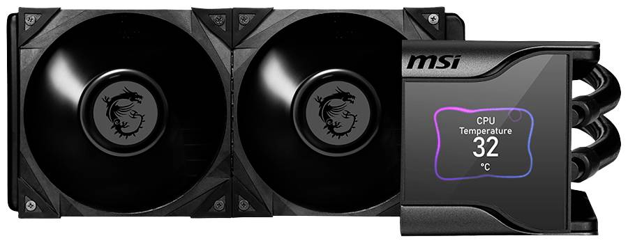 MSI MEG CORELIQUID S280 - Prozessor-Flüssigkeitskühlsystem - Kühlergröße: 360 mm - (für: LGA1156, AM2, AM2+, AM3, LGA115-0