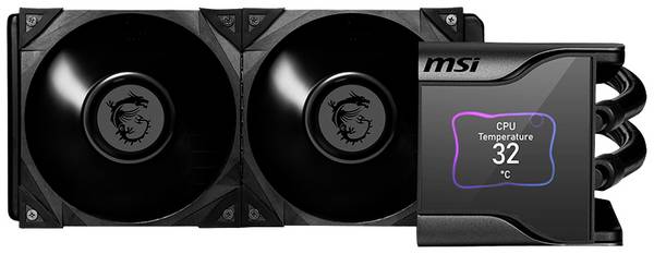 MSI MEG CORELIQUID S280 - Prozessor-Flüssigkeitskühlsystem - Kühlergröße: 360 mm - (für: LGA1156, AM2, AM2+, AM3, LGA115