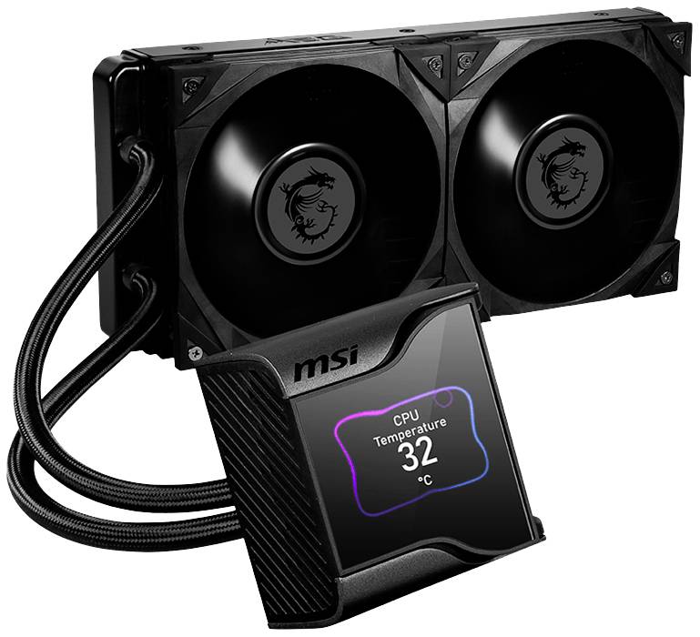 MSI MEG CORELIQUID S280 - Prozessor-Flüssigkeitskühlsystem - Kühlergröße: 360 mm - (für: LGA1156, AM2, AM2+, AM3, LGA115-3