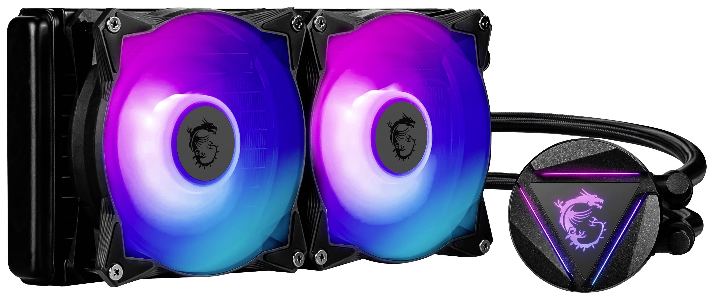 MSI MAG CORELIQUID 240R V2 - Prozessor-Flüssigkeitskühlsystem - Kühlergröße: 240 mm - (für: LGA1156, AM2, AM2+, LGA1366,-1