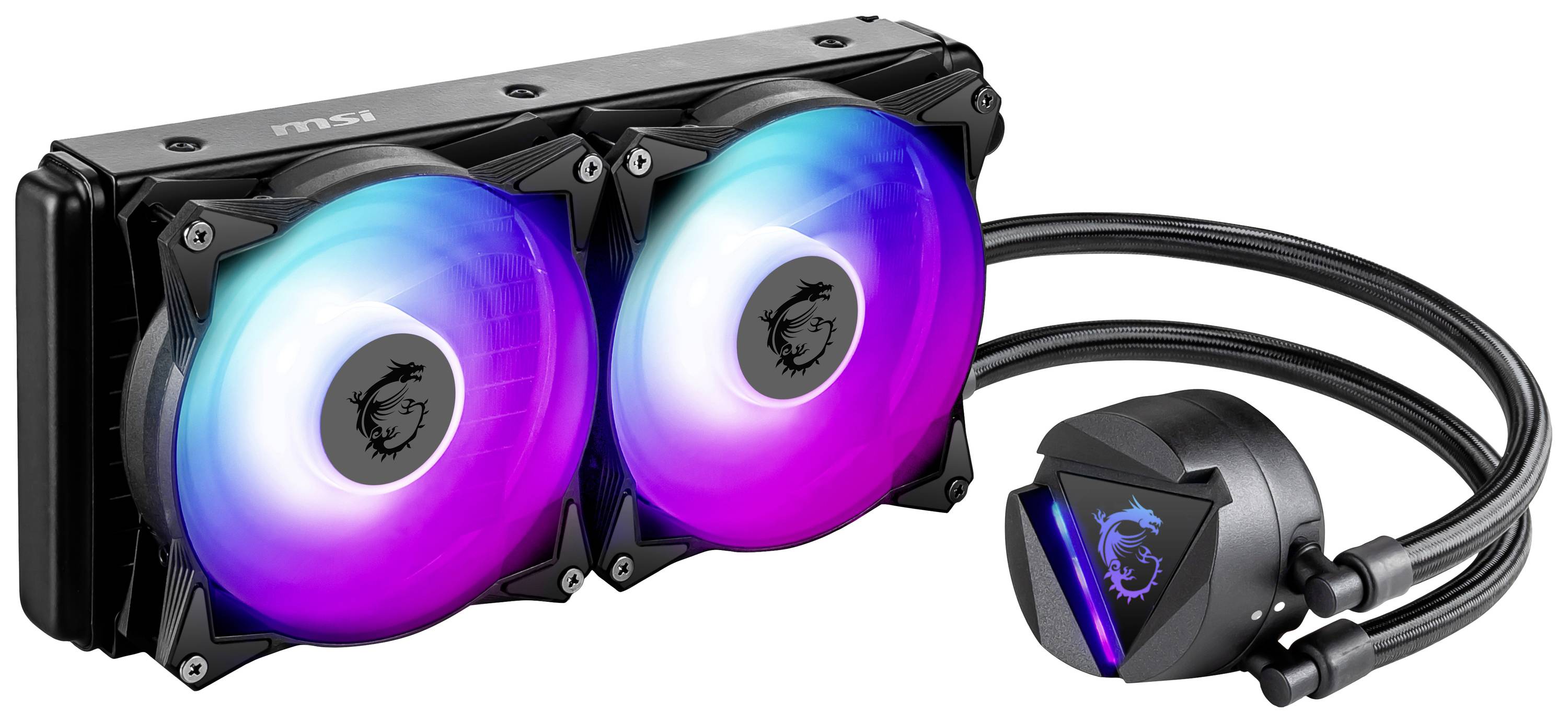 MSI MAG CORELIQUID 240R V2 - Prozessor-Flüssigkeitskühlsystem - Kühlergröße: 240 mm - (für: LGA1156, AM2, AM2+, LGA1366,-2