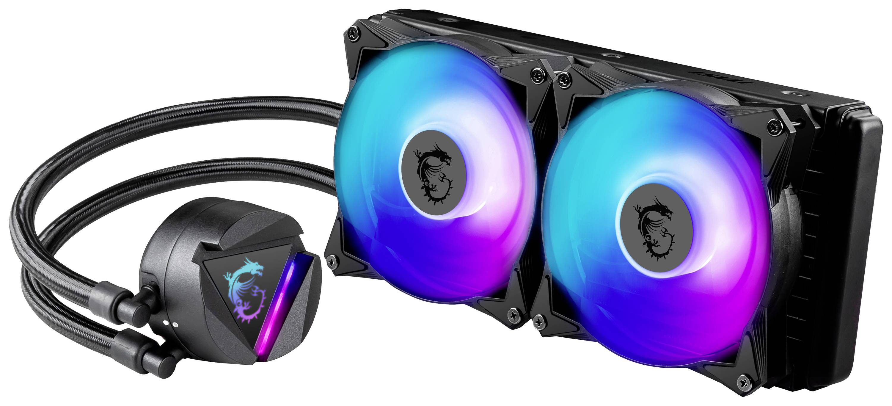 MSI MAG CORELIQUID 240R V2 - Prozessor-Flüssigkeitskühlsystem - Kühlergröße: 240 mm - (für: LGA1156, AM2, AM2+, LGA1366,-3