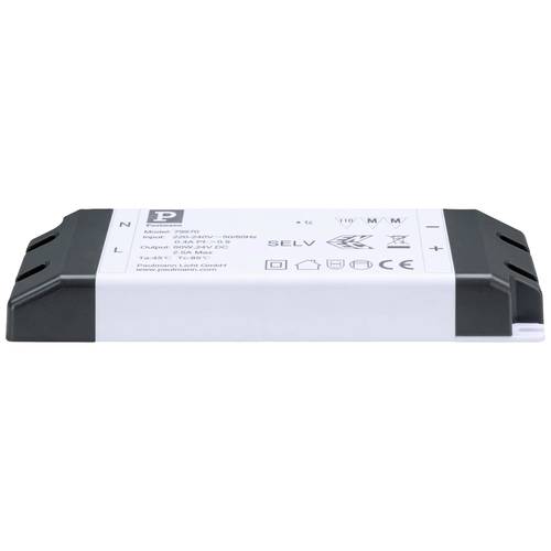 Paulmann 79970 Power Supply 24V DC 60VA IP20 LED-Konstantspannungsquelle 60 W (max) 2.5 A 24 V 230 V (B x H x T) 64 x 22...