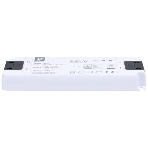 Paulmann 79971 Power Supply Flat 24V DC 100VA IP20 LED-Konstantspannungsquelle 100 W (max) 4.16 A 24 V 230 V (B x H x T)...