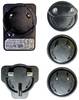 iSafe MOBILE Ladeset international (Adapter EU,UK,US,AU) USB Ladegerät 1x USB-A Schwarz mobil mit Europa-Adapter, mit UK-Adapter, mit USA-Adapter, mit Australien-Adapter