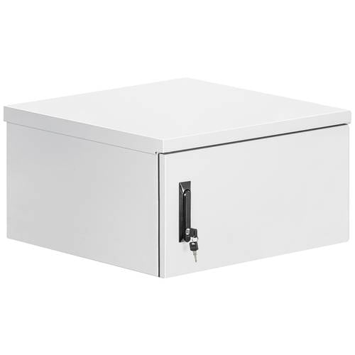 Intellinet IP55 19 Wandverteiler mit integrierten Lüftern 6 HE 600 mm tief grau RAL7035 19 Zoll Industrie-Gehäuse (B x H...