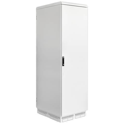 Intellinet IP55 19 Netzwerkschrank mit integrierten Lüftern 42 HE 800 mm tief grau RAL7035 19 Zoll Industrie-Gehäuse (B ...