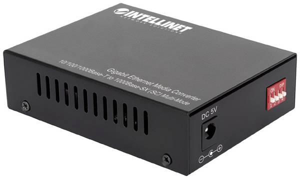 Intellinet 508544  Medienkonverter 10 / 100 / 1000 MBit/s