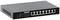 Ein schwarzer Netzwerk-Switch mit acht Ethernet-Ports auf der Vorderseite, Markenname 'Intellinet'.
