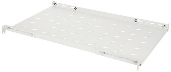 Intellinet 714136 19 Zoll Netzwerkschrank-Geräteboden 1 HE Geeignet für Schranktiefe: 1000 mm Grau (RAL 7035)