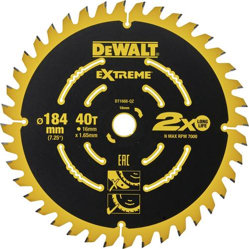 DEWALT DT1668-QZ Kreissägeblatt 1 St.