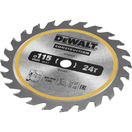 DEWALT DT20420-QZ Kreissägeblatt Zähneanzahl: 24 1 St.