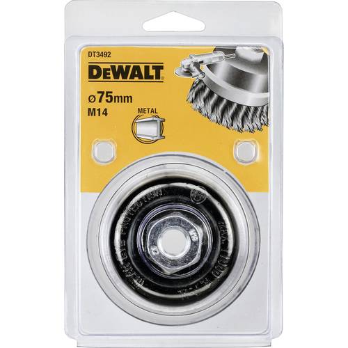 DEWALT Topfbuerste gezopft 75mm M14 DT3492-QZ 1 St.