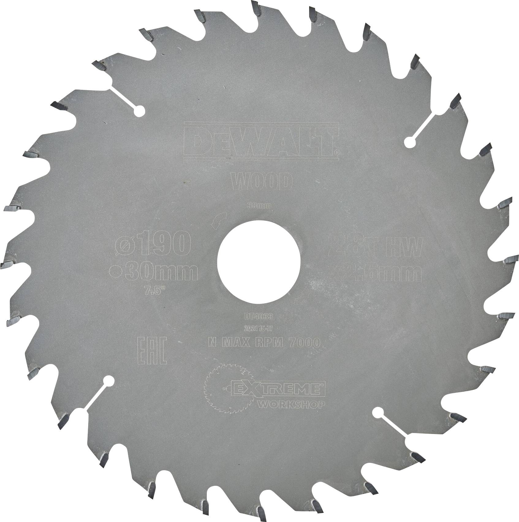 DEWALT DT4033-QZ Kreissägeblatt 1 St.