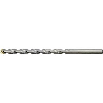Metallbohrer mit scharfer Spitze und spiralförmigen Rillen, geeignet für Bohraufgaben in verschiedenen Materialien wie Holz oder Metall.
