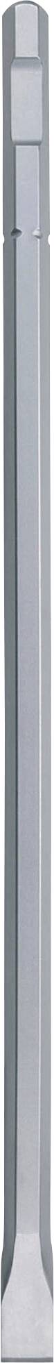 Ein silberner Metallstift mit flacher Spitze und schmaler, gerader Form. Wird für Hebel- oder Brecharbeiten verwendet.