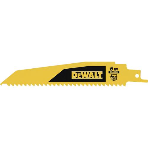 DEWALT DT90380-QZ Saebelsaegeblatt BIM Holz 152mm 6TPI 5 St.