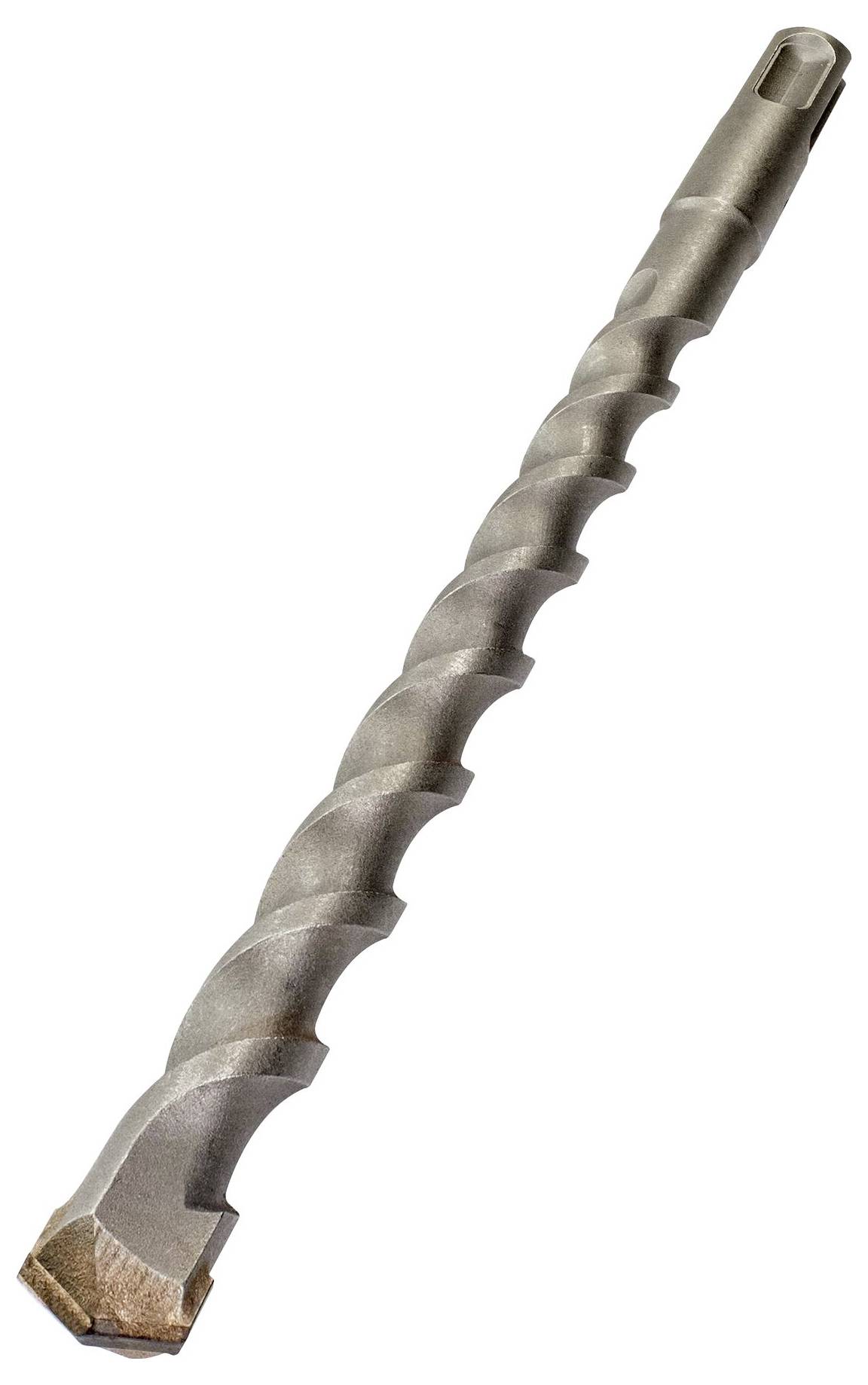 Bohraufsatz für Stein; spiralförmiges Design mit breiter Spitze für effizientes Bohren und hohen Abtragungseffekt.