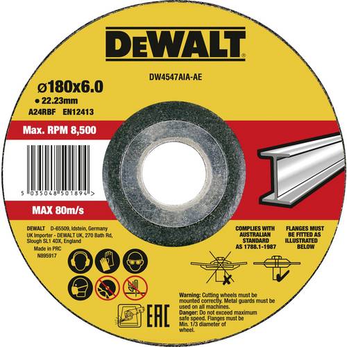 DEWALT DW4547AIA-AE Schruppscheibe 1 St.