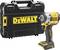 Ein gelber DeWalt-Schlagschrauber neben einem schwarzen DeWalt-Koffer. Ideal für Bau- oder Heimwerkerarbeiten.