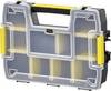 STANLEY Stanley STST1-70720, Schwarz, Transparent, 295 mm, 215 mm, 65 mm Sortimentskoffer (L x B x H) 295 x 215 x 65 mm Anzahl Fächer: 10 variable Unterteilung Box Inhalt 1 St.