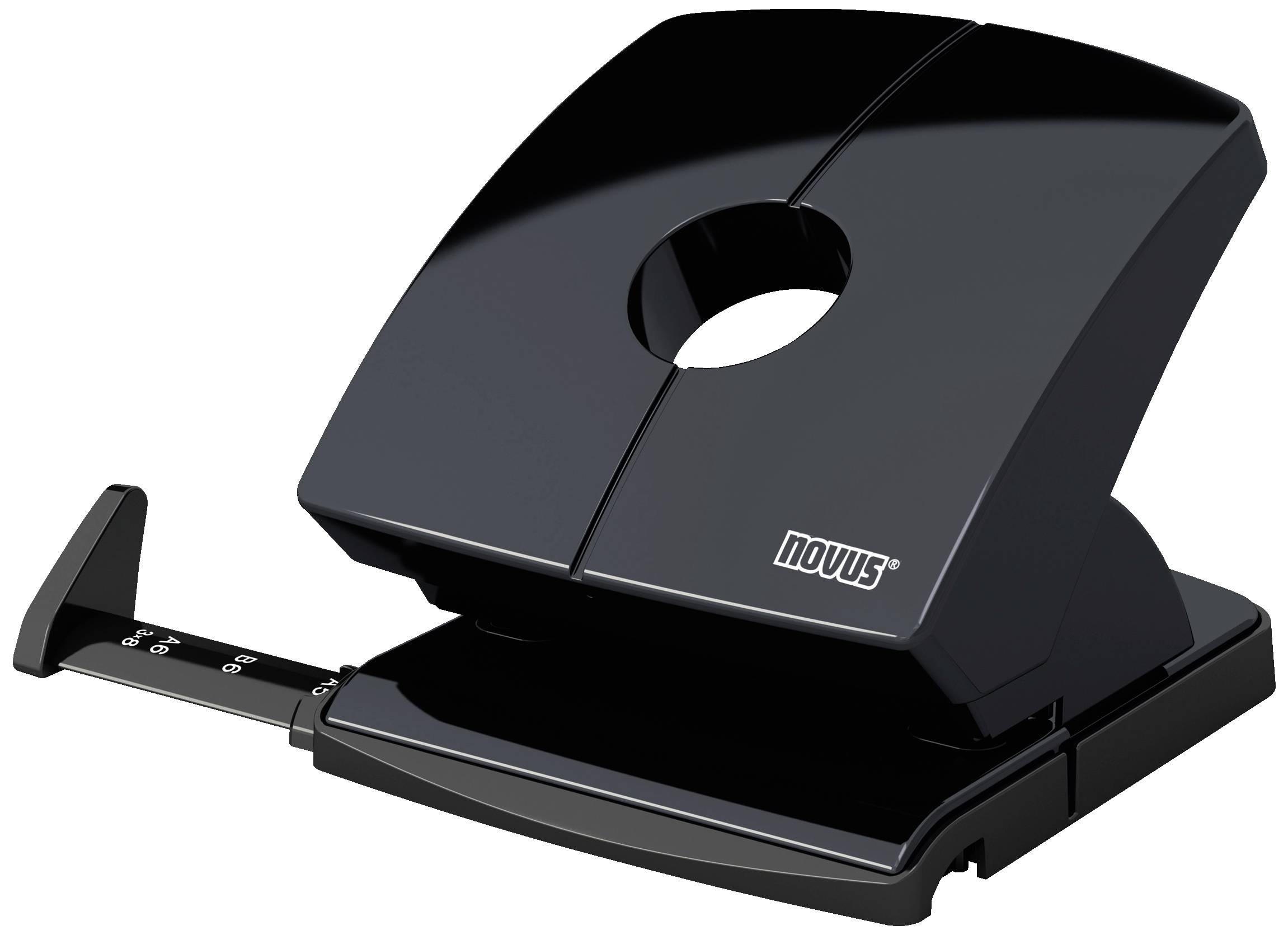 Novus Office 025-0614 Bürolocher B 230 Schwarz max. Einstellformat: DIN A4 30 Bl. (80 g/m²)