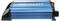 Blauer Voltcraft Spannungswandler PSW 2000-12-G, Seitenansicht mit Lüftungsschlitzen und Anschlüssen.