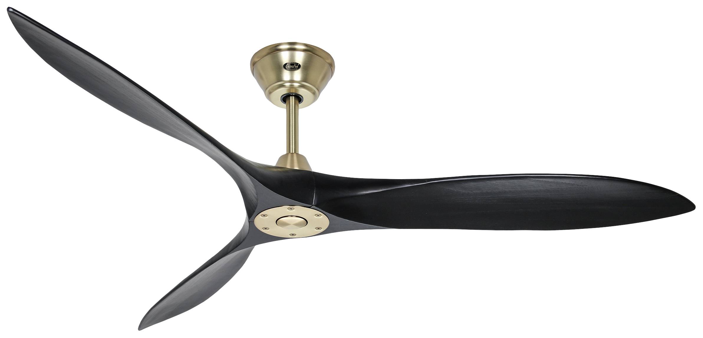 CasaFan ECO AIRSCREW 152 MG-MS Deckenventilator 28 W (Ø x H) 1520 mm x 275 mm Messing mit Fernbedienung, Winterbetrieb