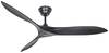 CasaFan ECO AIRSCREW 152 MS-MS Deckenventilator 28 W (Ø x H) 1520 mm x 275 mm Schwarz (matt) mit Fernbedienung, Winterbetrieb