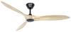 CasaFan ECO AIRSCREW 152 MS-NT Deckenventilator 28 W (Ø x H) 1520 mm x 275 mm Schwarz (matt) mit Fernbedienung, Winterbetrieb