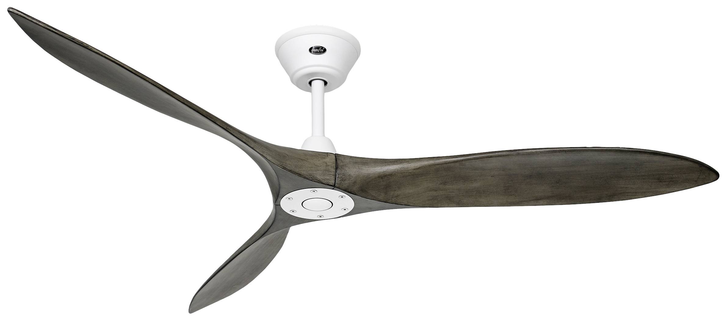 CasaFan ECO AIRSCREW 152 MW-GW Deckenventilator 28 W (Ø x H) 1520 mm x 275 mm Weiß (matt) mit Fernbedienung, Winterbetri...