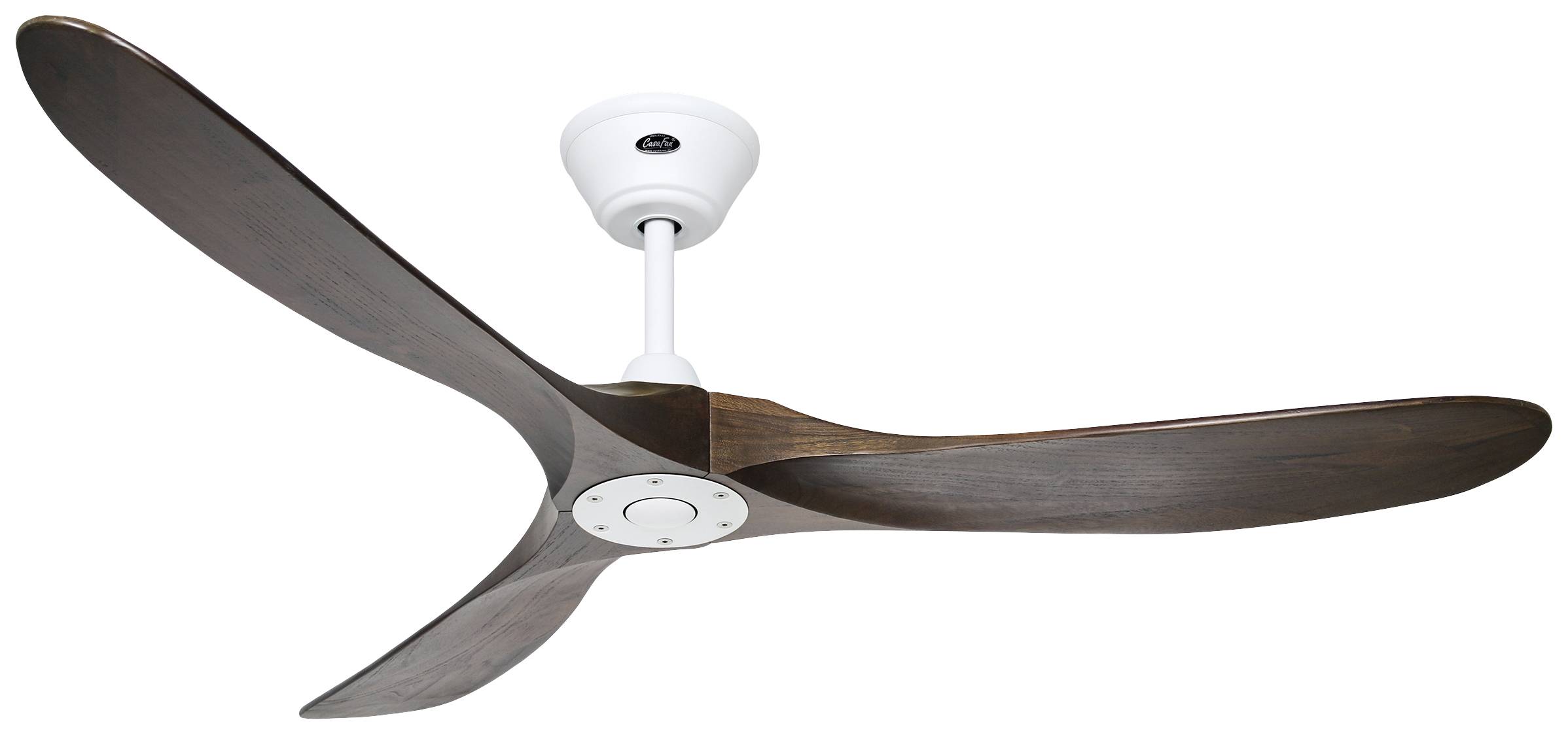 CasaFan ECO GENUINO 152 MW-NB Deckenventilator 16.6 W (Ø x H) 1520 mm x 285 mm Weiß (matt) mit Fernbedienung, Winterbetr...