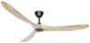CasaFan ECO GENUINO 180 MS-NT Deckenventilator 30 W (Ø x H) 1800 mm x 290 mm Schwarz (matt) mit Fernbedienung, Winterbetrieb