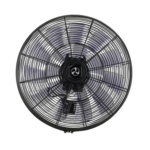 CasaFan AIROS ECO SILENT WALL SW Wandventilator 90 W (Ø) 514 mm Schwarz mit Fernbedienung, Timer, Oszillierend, Höhenver...