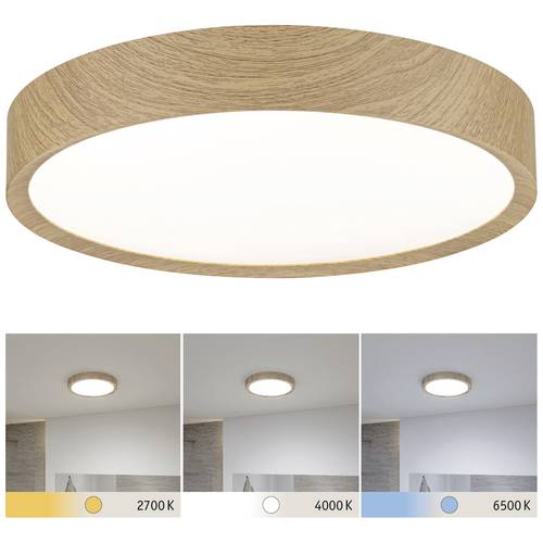 Paulmann 71085 Tega LED-Deckenleuchte LED 22.5 W Holz
