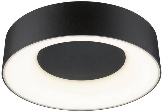 Paulmann 71096 Casca LED-Deckenleuchte LED LED fest eingebaut  16 W Schwarz (matt)