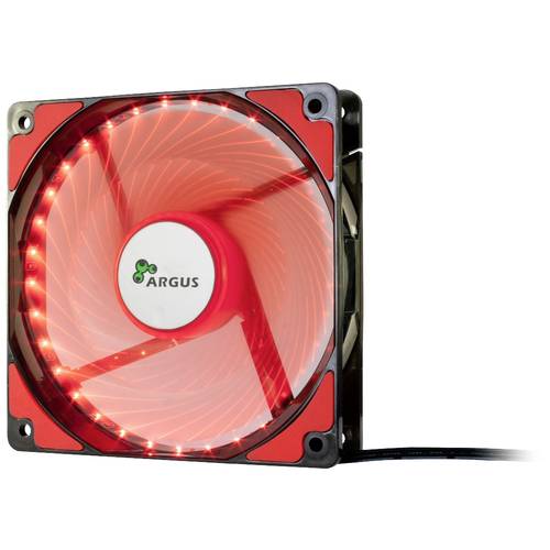 Thumbnail - Inter-Tech L12025 PC-Gehäuse-Lüfter Rot (B x H x T) 120 x 120 x 25 mm