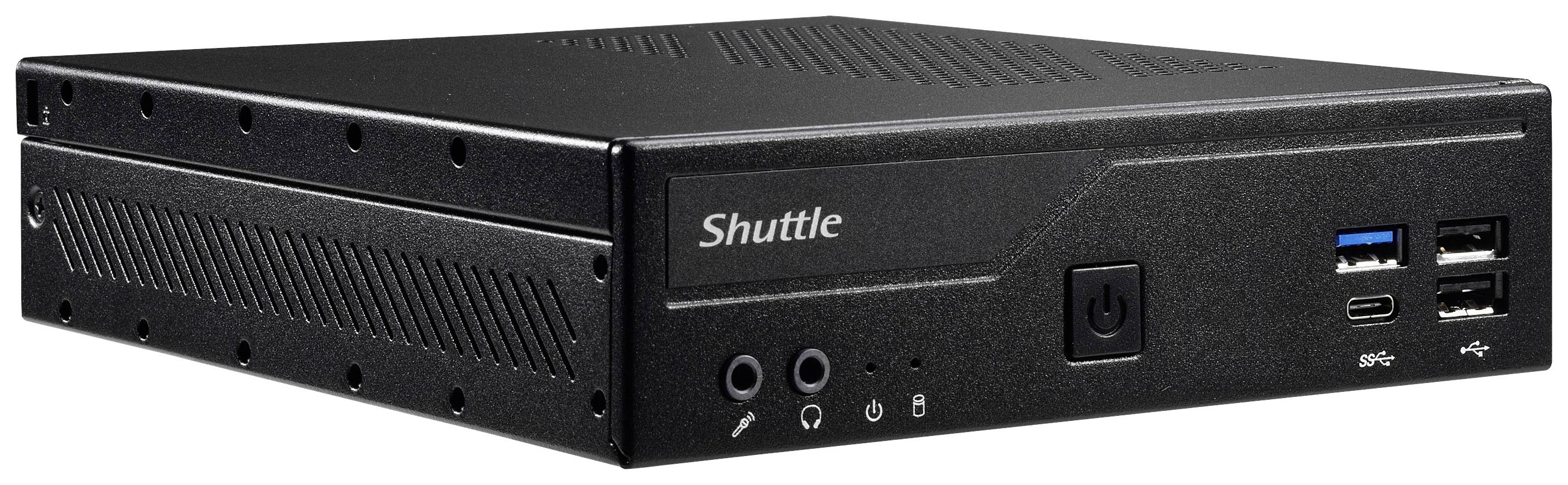 Shuttle Barebone XPC slim DH610 Shuttle Slim PC DH610 , S1700, 1x HDMI, 2x DP , 1x 2.5" , 2x M.2, 2x LAN (Intel 1G + 2.5