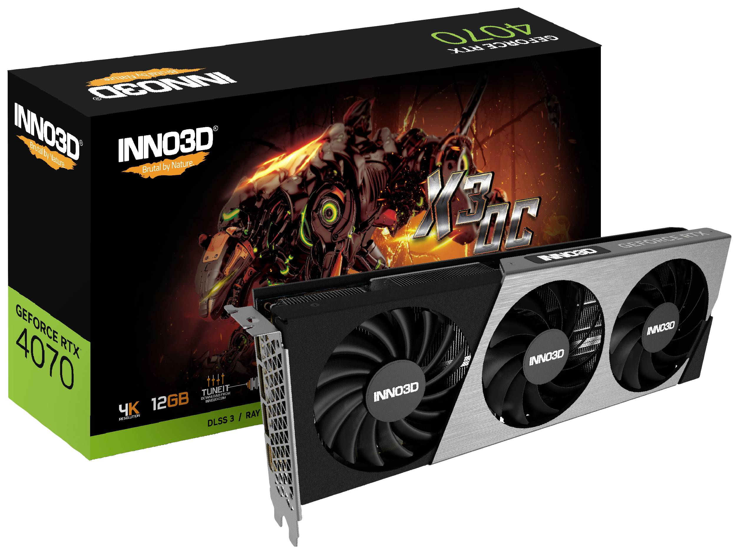 VGA Inno3D GeForce® RTX 4070 12GB X3 OC