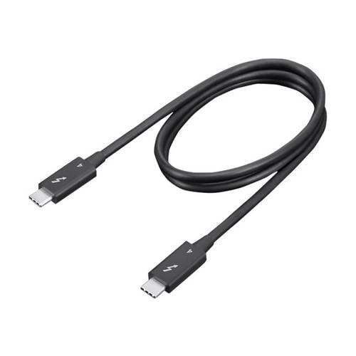 Lenovo Thunderbolt™-Kabel Thunderbolt™ 4 Thunderbolt™ (USB-C®) Stecker 0.70 m Schwarz 8K UHD 4X91K16968
