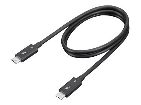 Lenovo Thunderbolt™-Kabel  Thunderbolt™ 4 Thunderbolt™ (USB-C®) Stecker 0.70 m Schwarz 8K UHD 4X91K16968