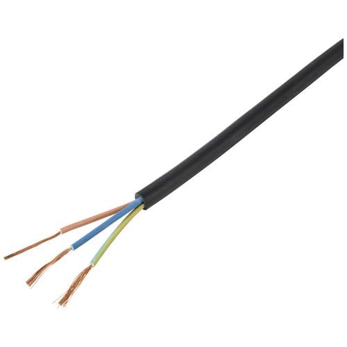 Thumbnail - TRU COMPONENTS TC-11594936 Gummischlauchleitung H07RN-F 3 x 1.5 mm² Schwarz Meterware