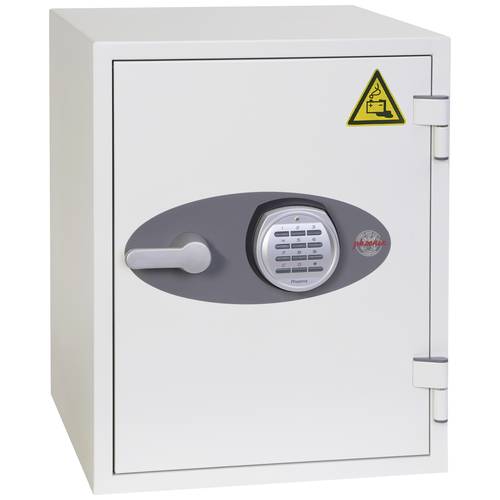 Phoenix BS1283E Battery Titan Batterie-Aufbewahrungstresor feuergeschützt, mit 4 Steckdosen, mit ausziehbarer Schublade,...