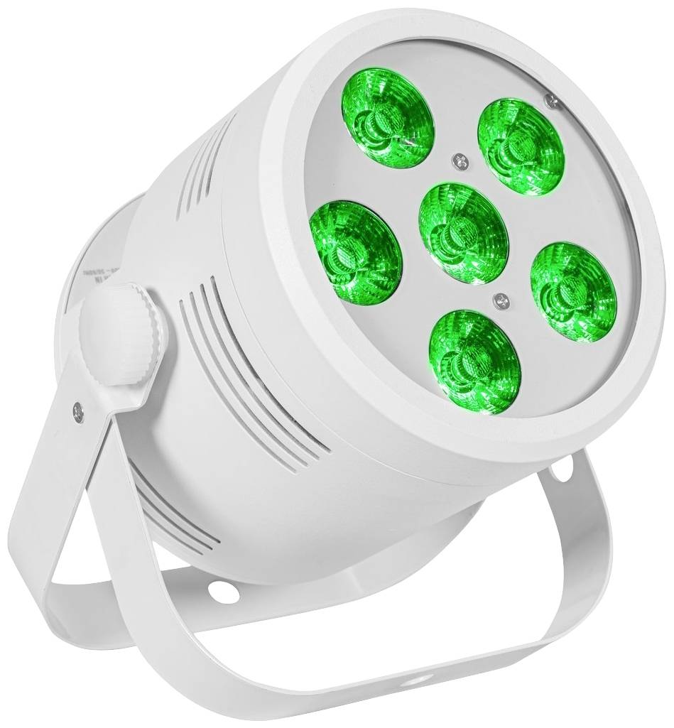 EUROLITE LED Silent Par 6 QCL Floor ws (51915341)