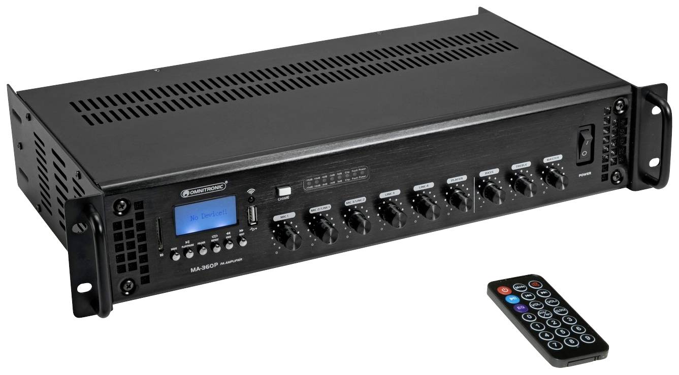 Omnitronic MA-360P ELA-Verstärker 360 W