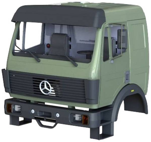WEDICO-models 2506-W MB SK Olive  Fahrerhaus 1 St.