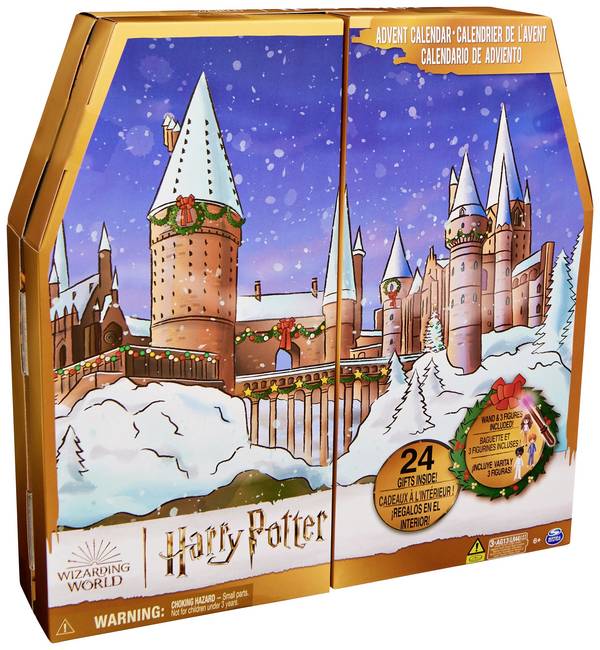 Spin Master Wizarding World Harry Potter Magical Minis Adventskalender 2023 mit Mini-Zauberstab, 3