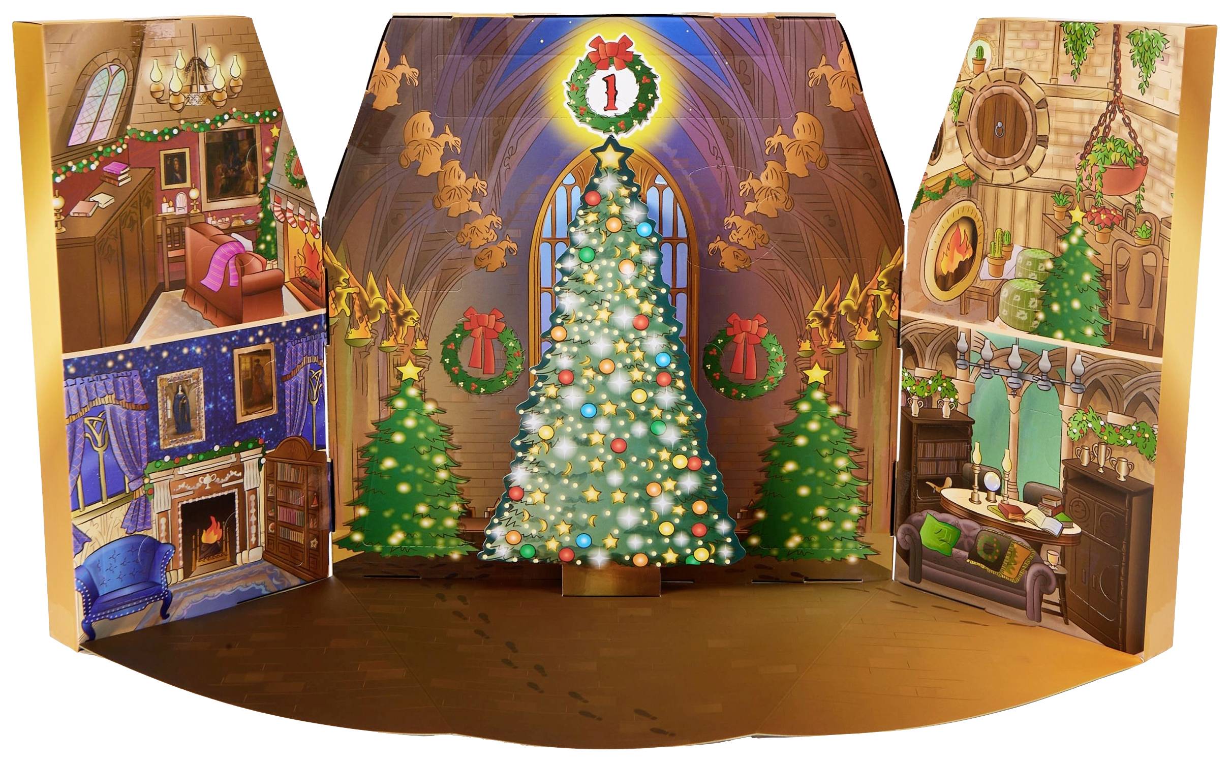 Spin Master Wizarding World Harry Potter Magical Minis Adventskalender 2023 mit Mini-Zauberstab, 3-3