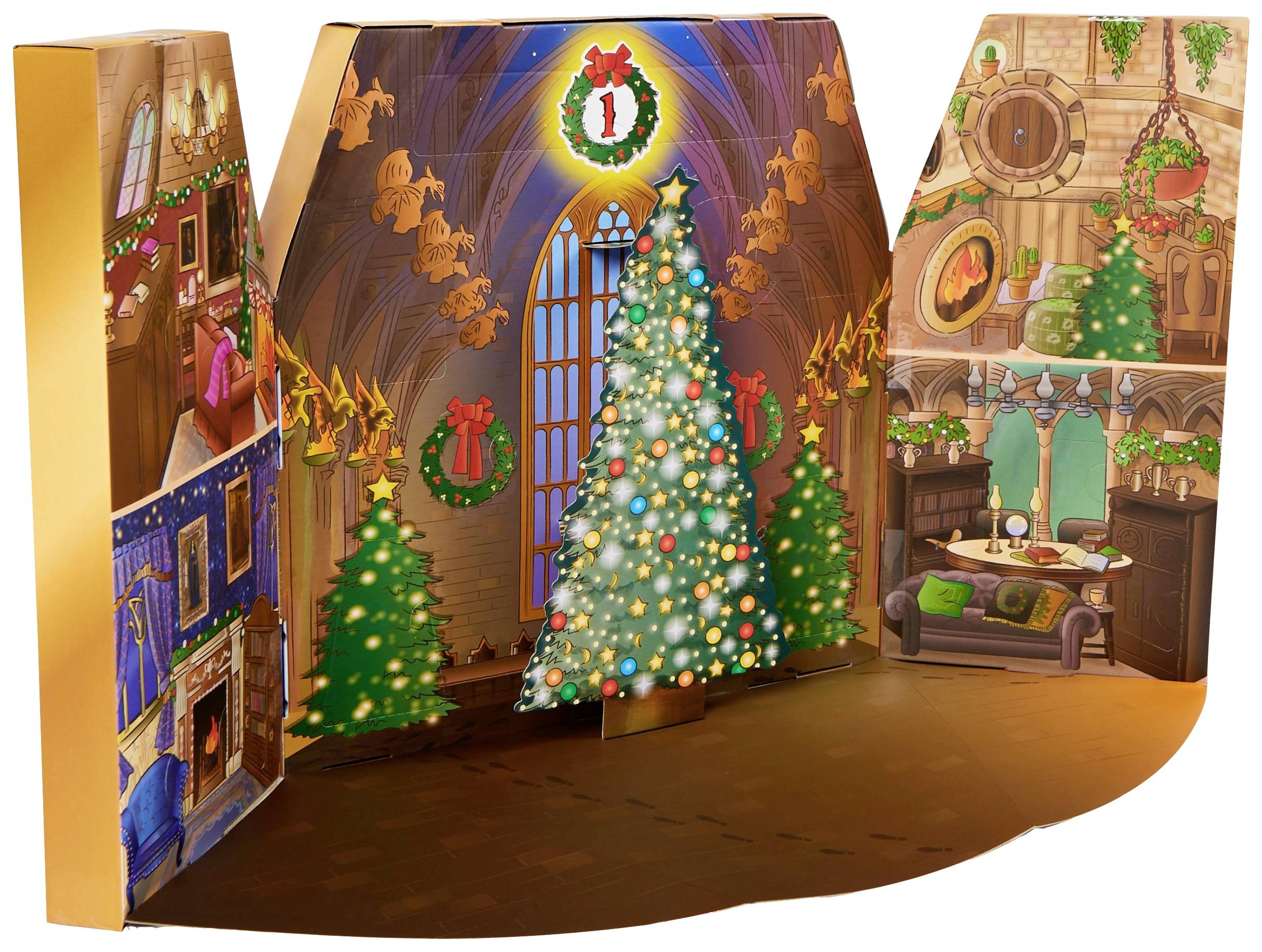 Spin Master Wizarding World Harry Potter Magical Minis Adventskalender 2023 mit Mini-Zauberstab, 3-4