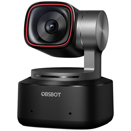 Thumbnail - Obsbot Tiny 2 PTZ 4K-Webcam 3840 x 2160 Pixel Gestensteuerung, Sprachsteuerung, Schnelles Auto-Tracking per AI, Standfuß